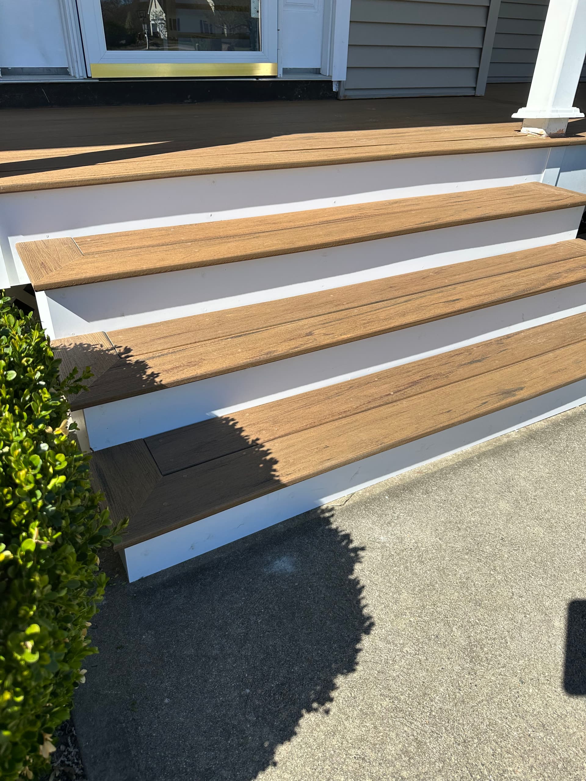 Gallery photos for Griswold Front Porch Rebuild with TimberTech Antique Leather: Image #6