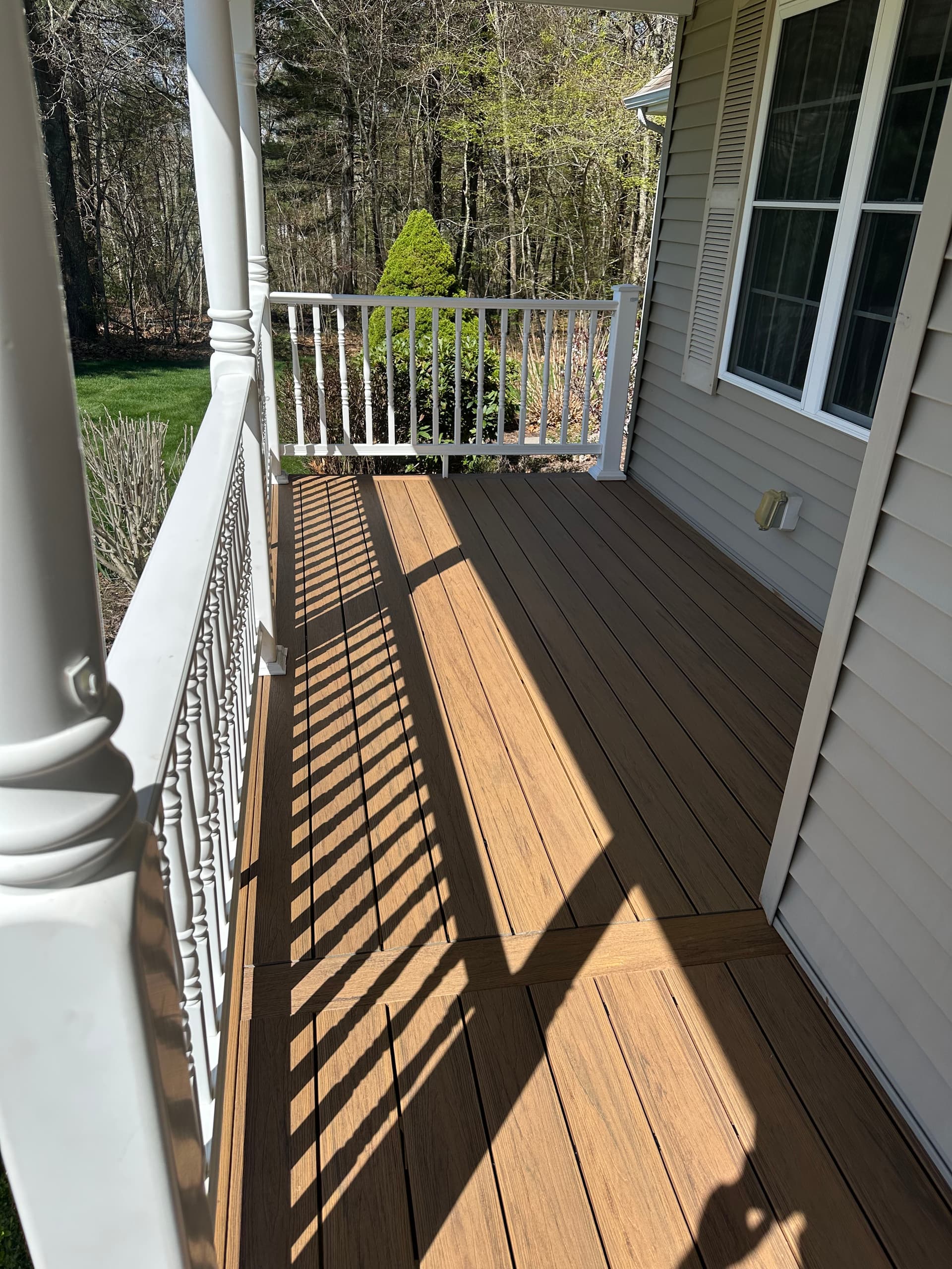 Gallery photos for Griswold Front Porch Rebuild with TimberTech Antique Leather: Image #3