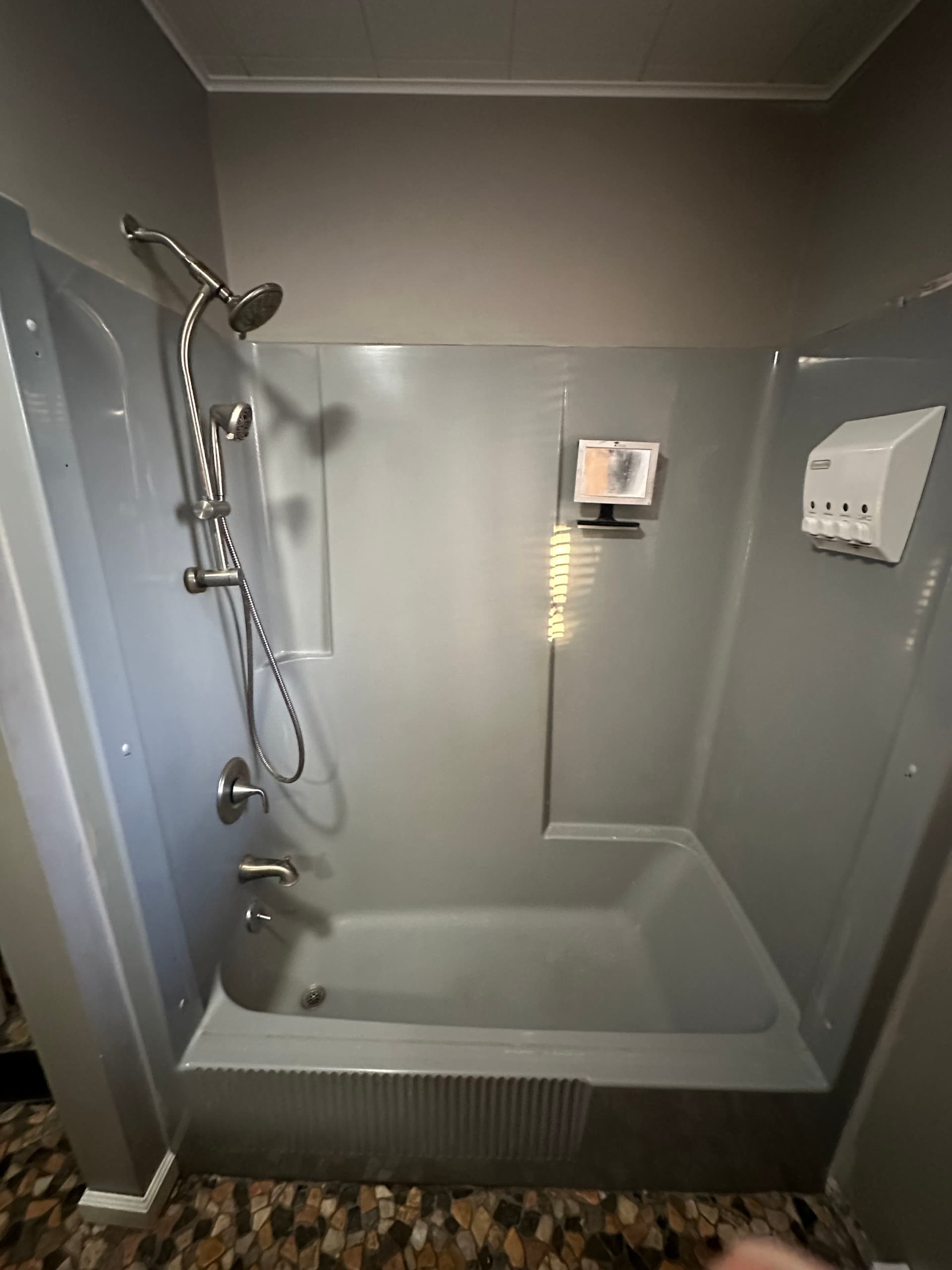Basic Shower Unit Gets a Full Custom Walk-In Upgrade image
