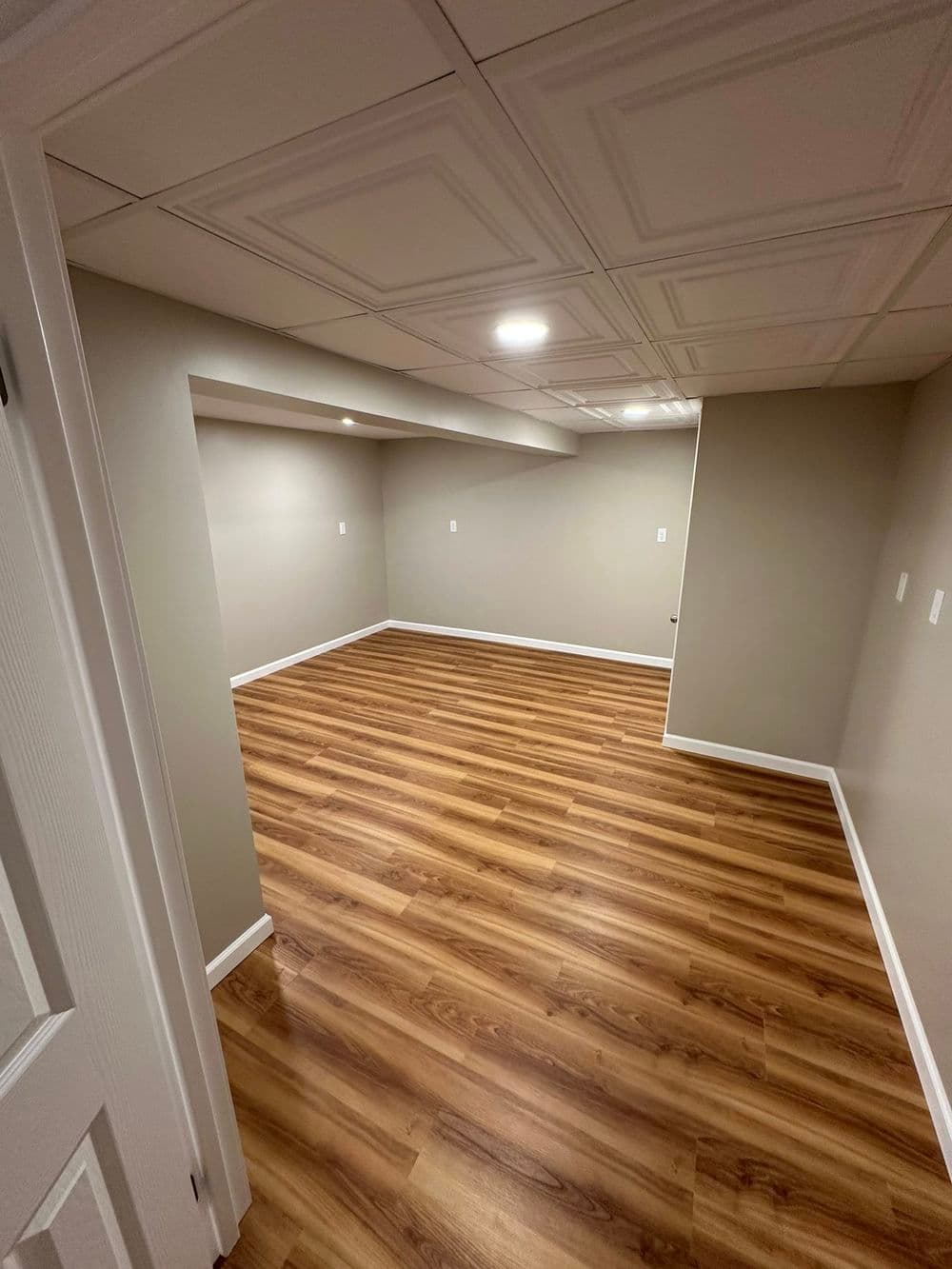 Gallery photos for Finished Basement Project in Moosup CT Adds Value and Space: Image #1