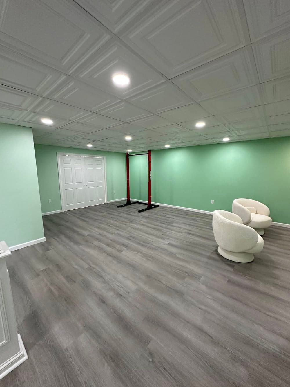 Basement Transformation in Glastonbury CT