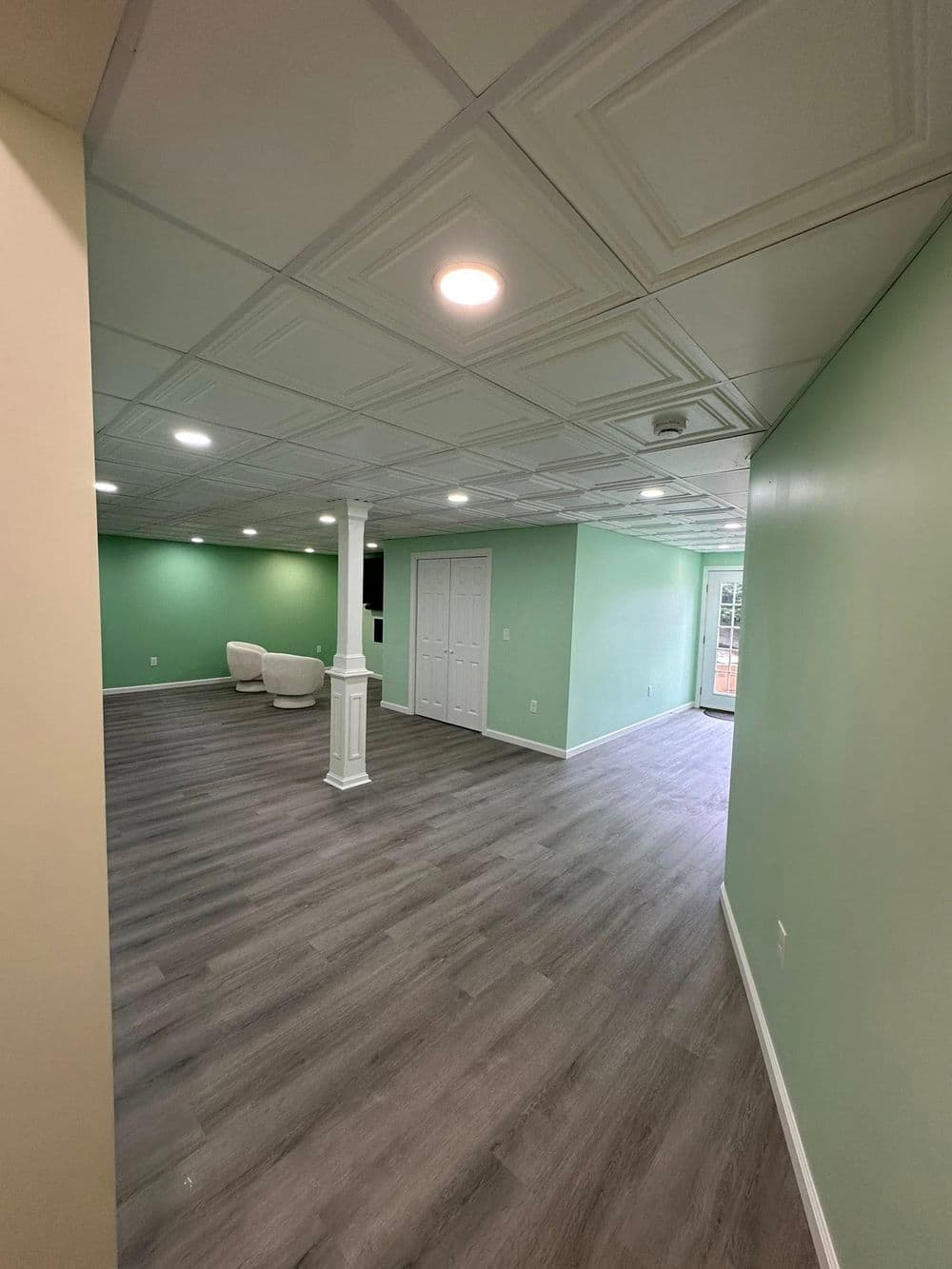 Basement Transformation in Glastonbury CT