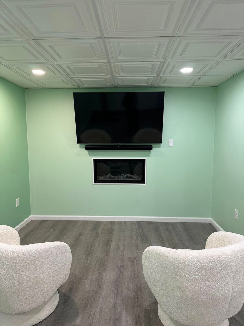 Basement Transformation in Glastonbury CT