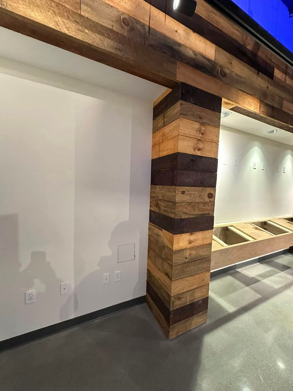 Gallery photos for Expert Architectural Millwork and Reclaimed Wood Walls for Lazy River Products in Tewksbury: Image #5