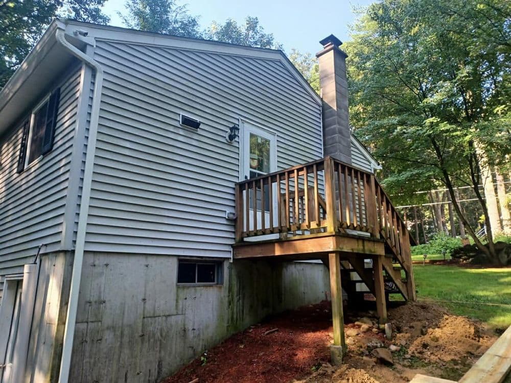 Gallery photos for Transforming Outdoor Spaces in Woodstock CT - All Composite Deck Construction: Image #7