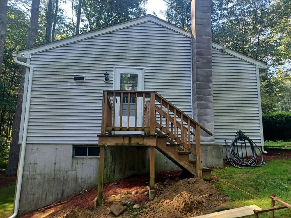 Gallery photos for Transforming Outdoor Spaces in Woodstock CT - All Composite Deck Construction: Image #8