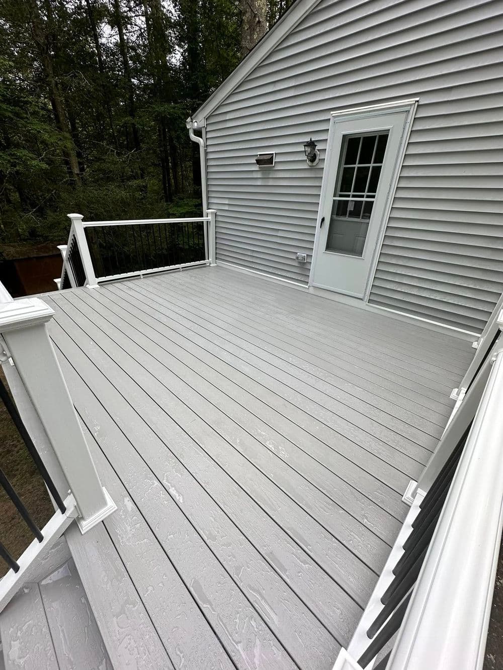 Gallery photos for Transforming Outdoor Spaces in Woodstock CT - All Composite Deck Construction: Image #2