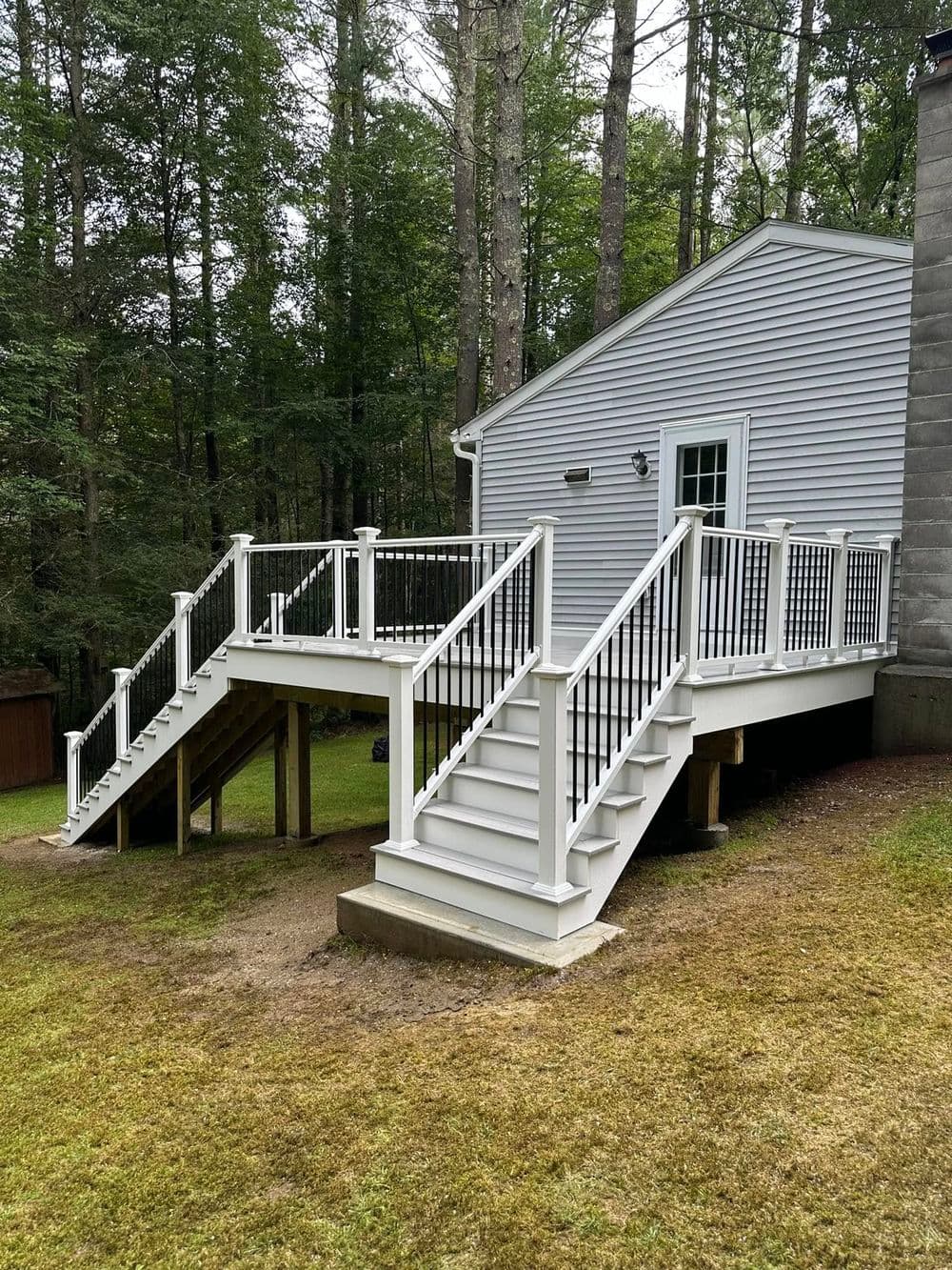 Gallery photos for Transforming Outdoor Spaces in Woodstock CT - All Composite Deck Construction: Image #5