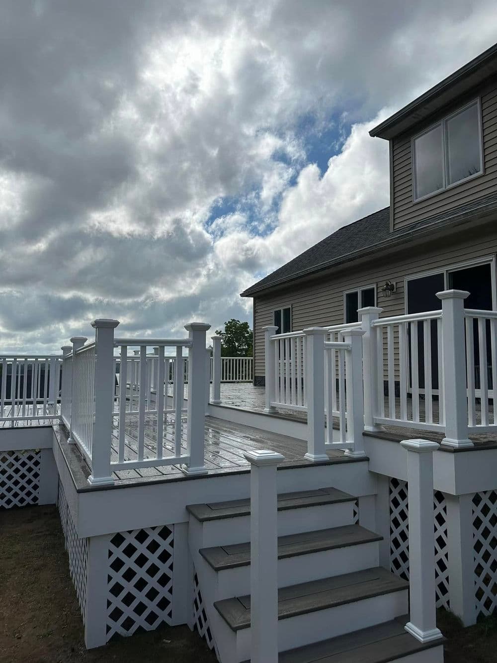 Gallery photos for Stunning 1200 Sq Ft Deck and Gazebo in Plainfield CT: Image #7