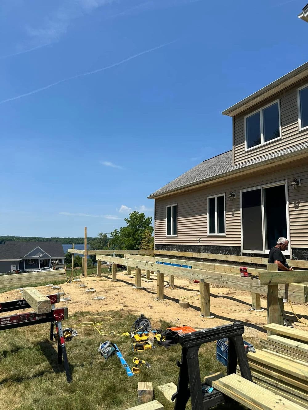 Gallery photos for Stunning 1200 Sq Ft Deck and Gazebo in Plainfield CT: Image #15