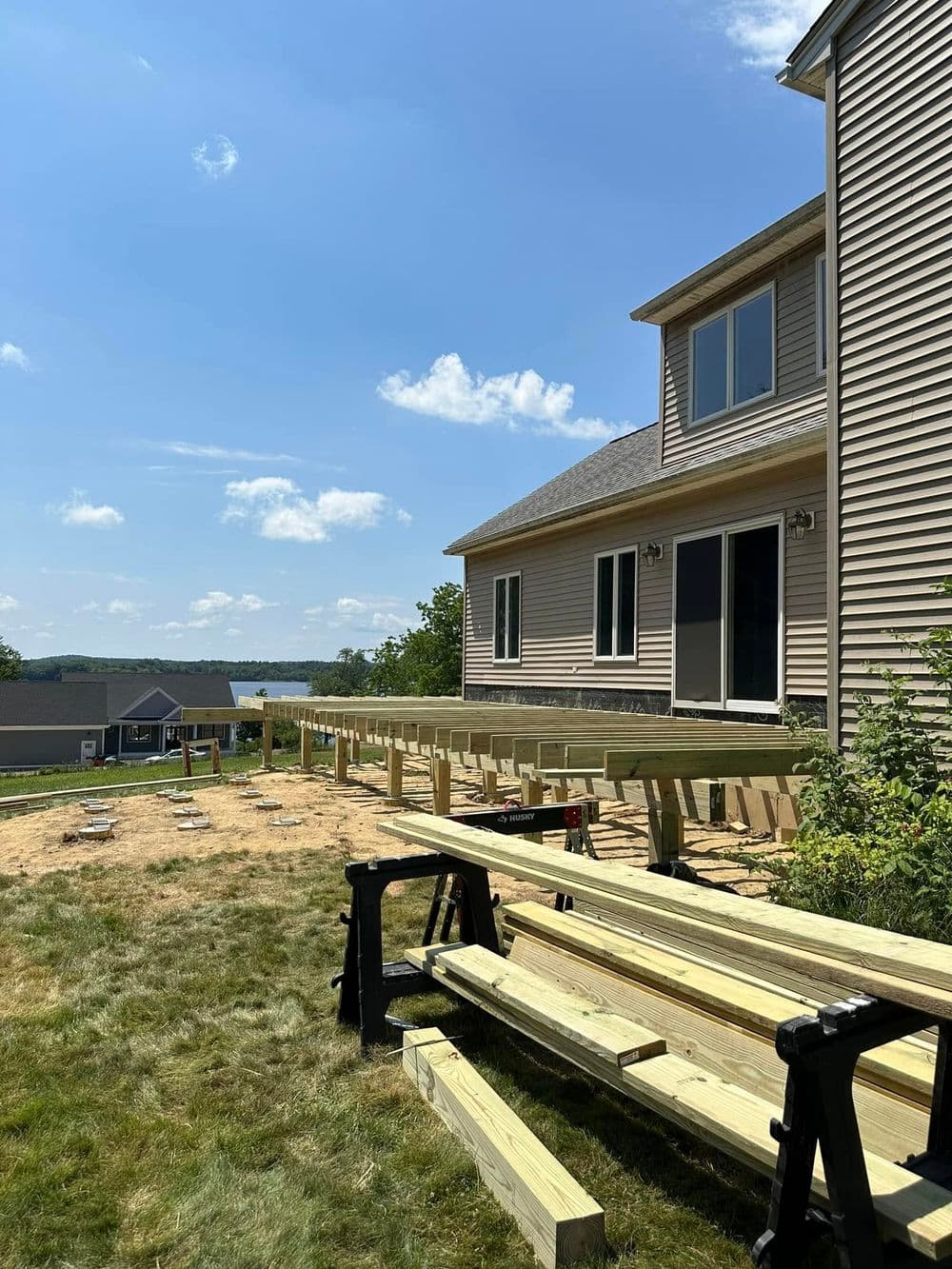 Gallery photos for Stunning 1200 Sq Ft Deck and Gazebo in Plainfield CT: Image #18