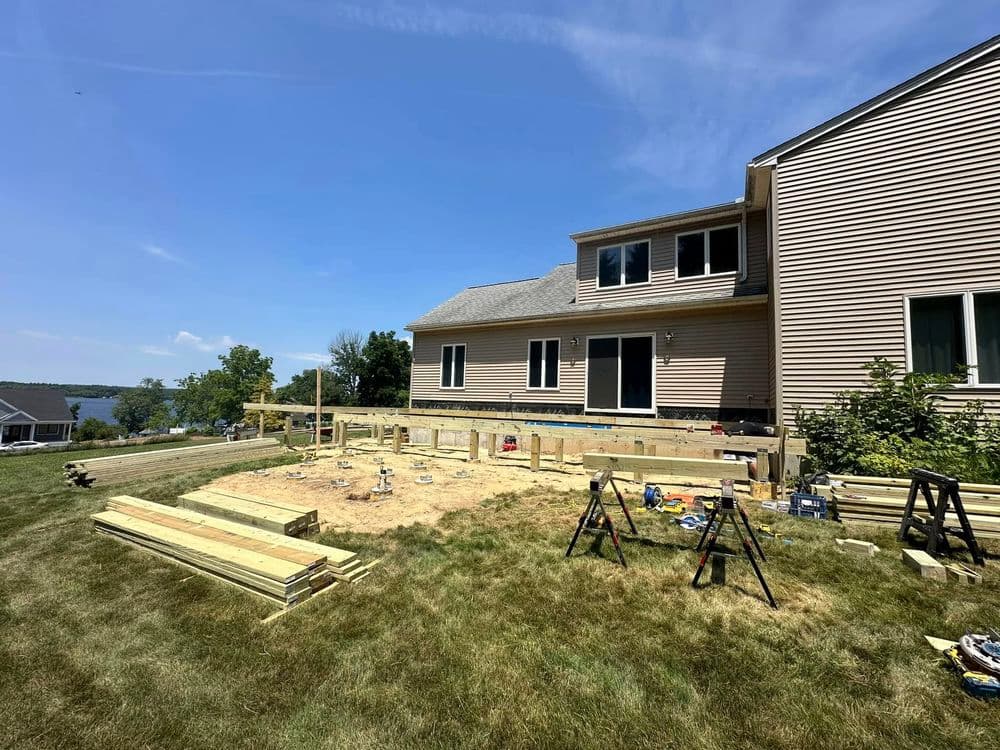 Gallery photos for Stunning 1200 Sq Ft Deck and Gazebo in Plainfield CT: Image #20