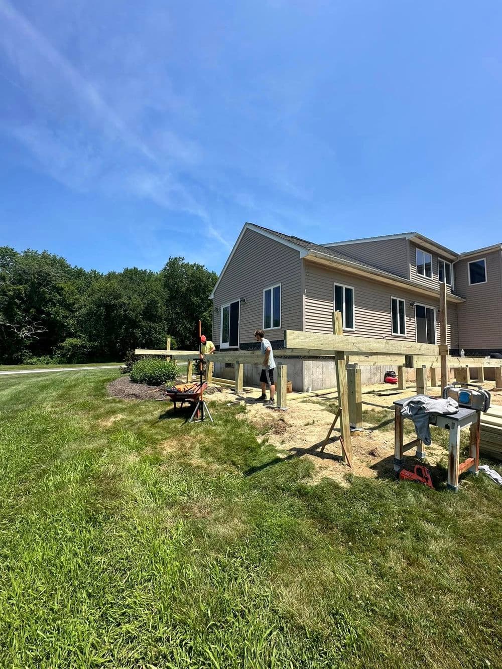 Gallery photos for Stunning 1200 Sq Ft Deck and Gazebo in Plainfield CT: Image #16