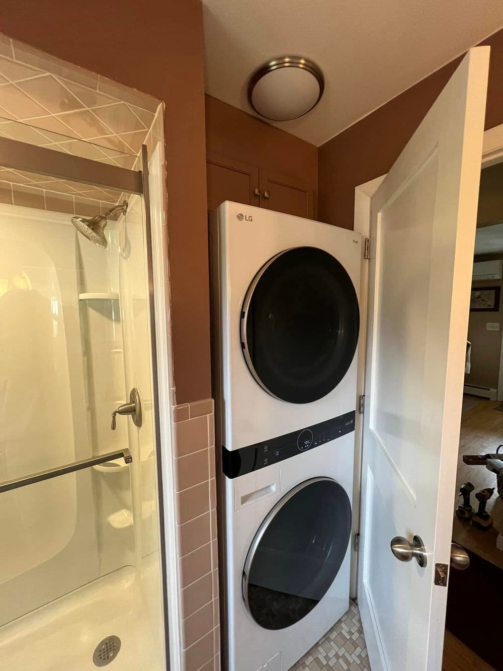 Gallery photos for Simple and Clean Tub to Shower Conversion in Plainfield: Image #1