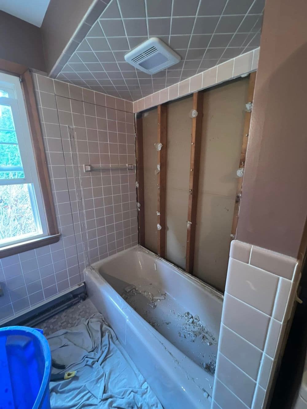 Gallery photos for Simple and Clean Tub to Shower Conversion in Plainfield: Image #7