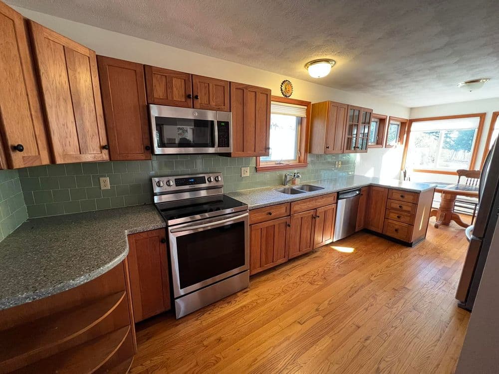 Gallery photos for Stylish Kitchen Renovation in Coventry RI: Image #1